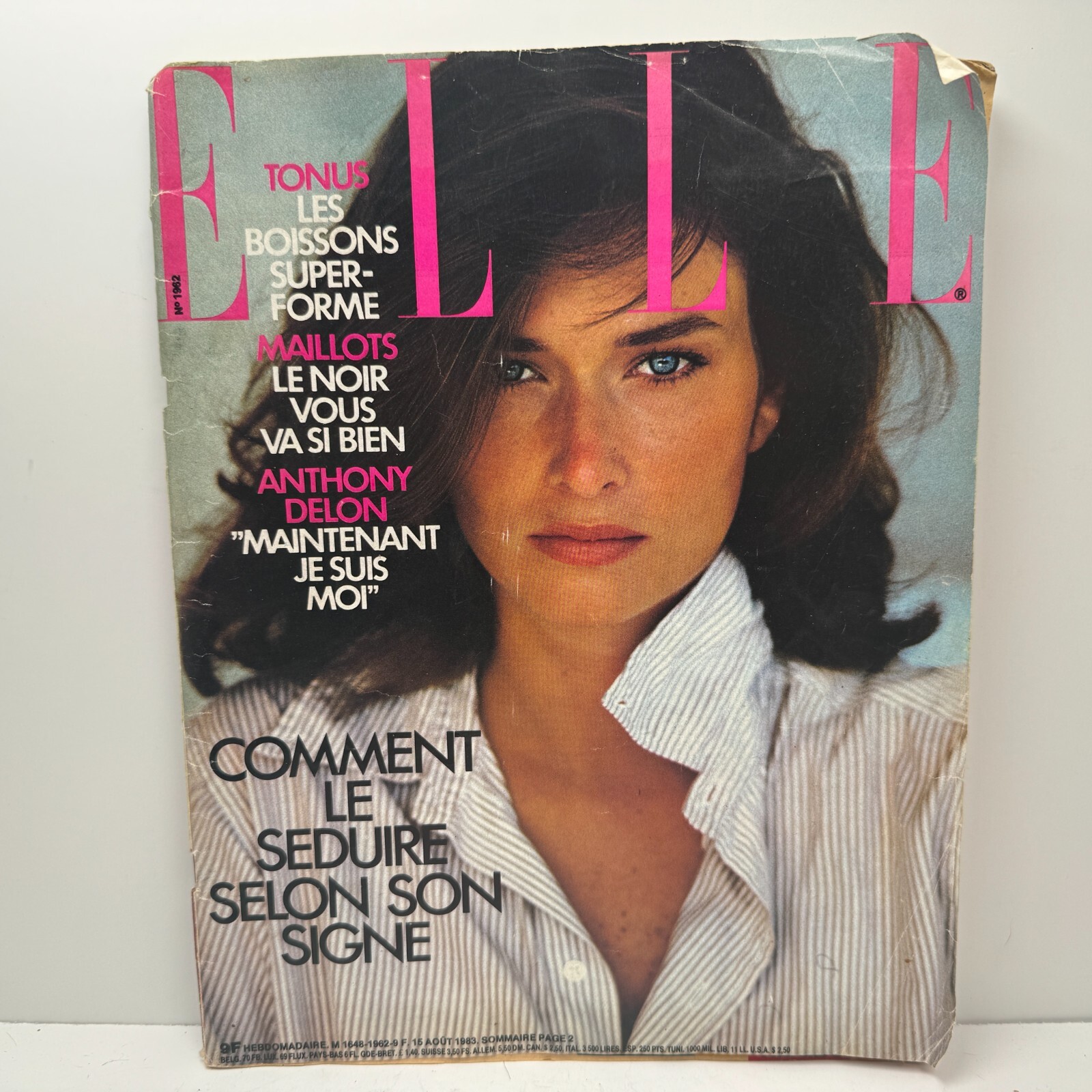 Cosmopolitan Elle Uk 1985 Rosemary Macgrotha Elle Macpherson Jerry Hall