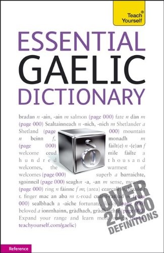 Essential Gaelic Dictionary: A Teach Yourself Guide by Boyd Robertson
