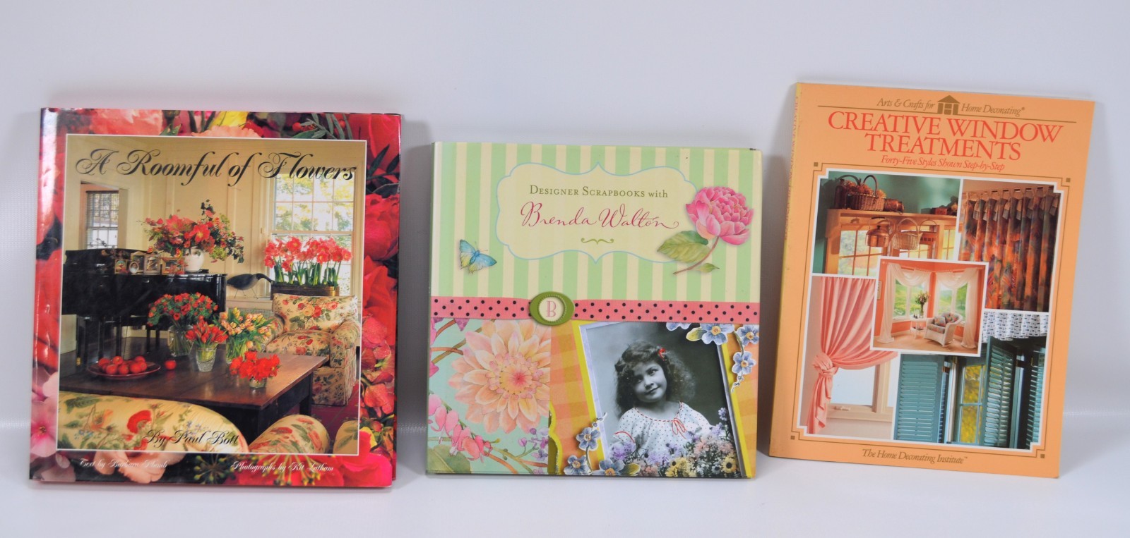 A Roomful of Flowers by Paul Bott, Creative Window Treatments Designer Scrapbook