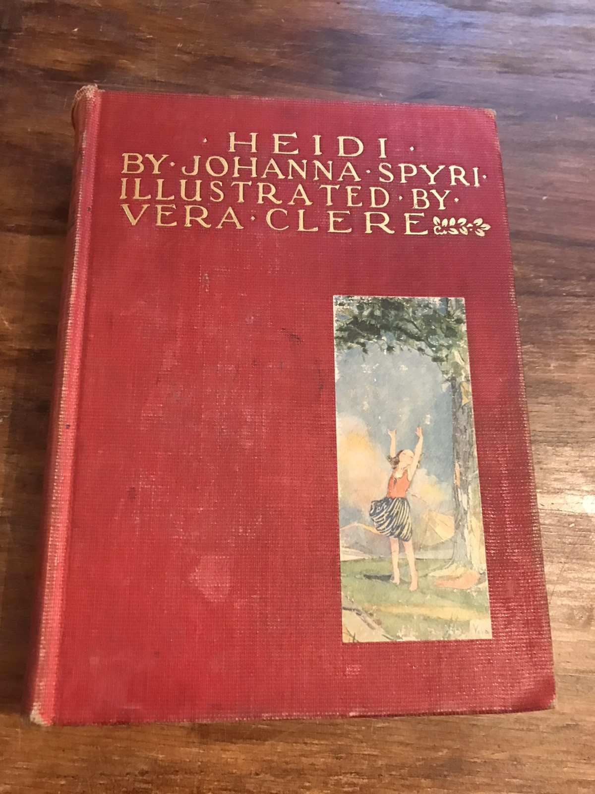 HEIDI Johanna Spyri VERA CLERE Illustrations 1927