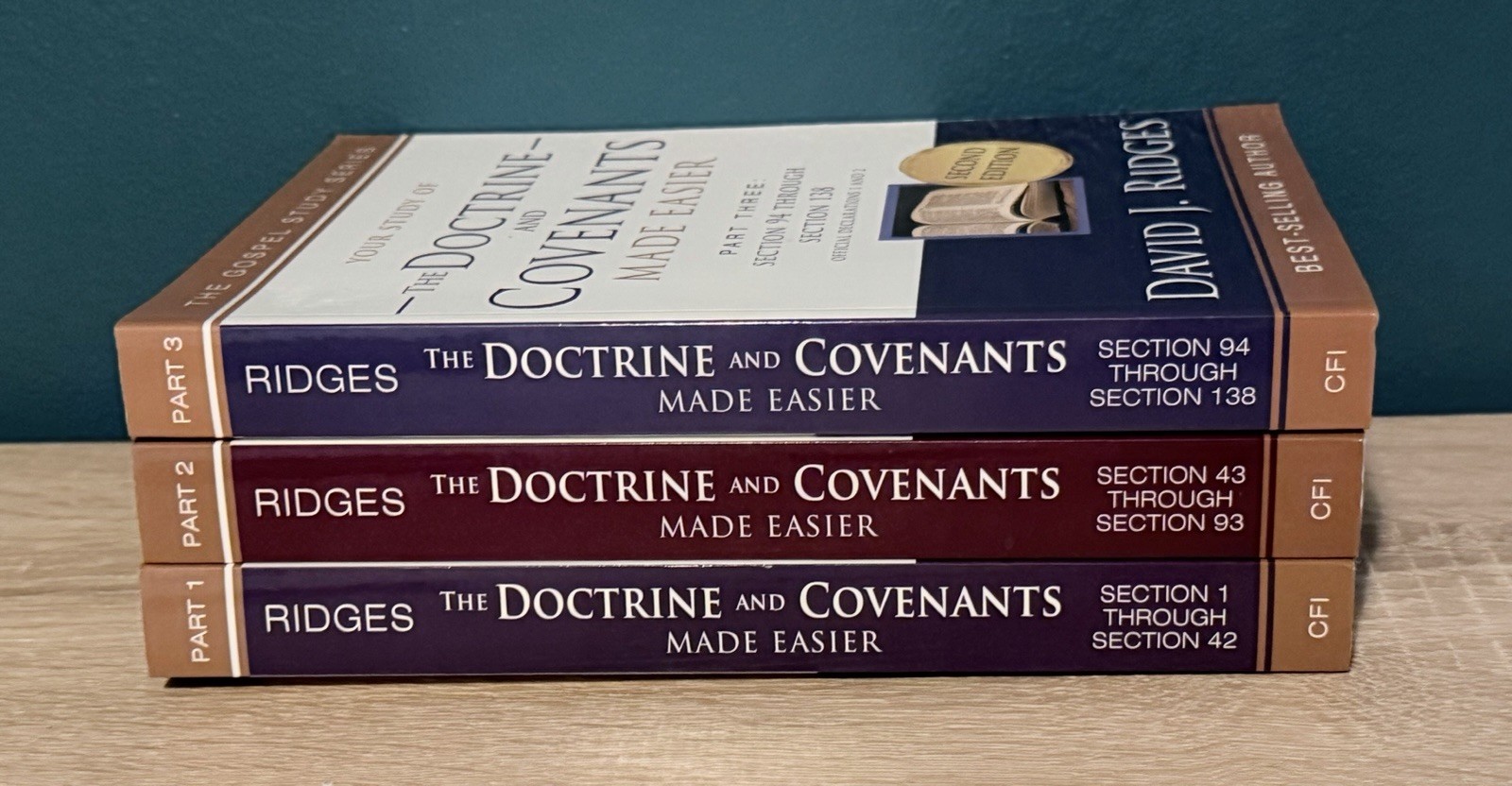 Study Doctrine and Covenants Made Easier Vols 1-3 Ridges Mormon