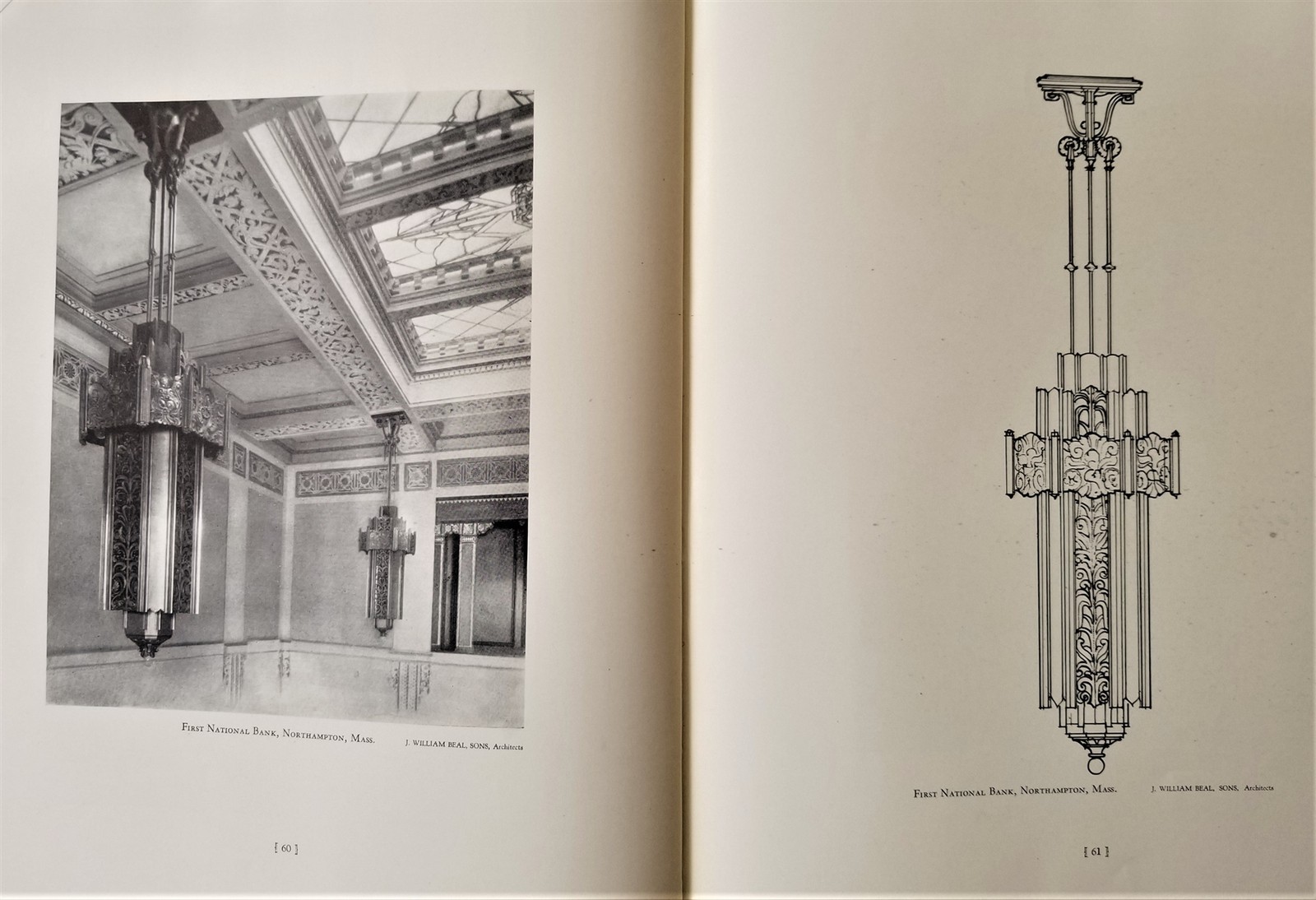 1929 antique BOSTON ARCHITECTURE CLUB MODERN PLANs us WHITEHEAD