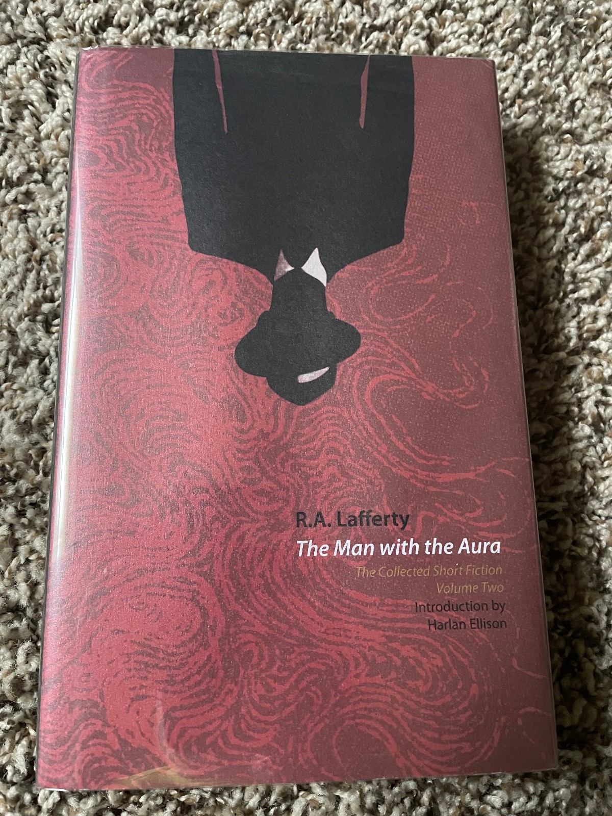 MAN WITH THE AURA R.A.Lafferty, Ellison intro 1st Centipede Press trade HC fine
