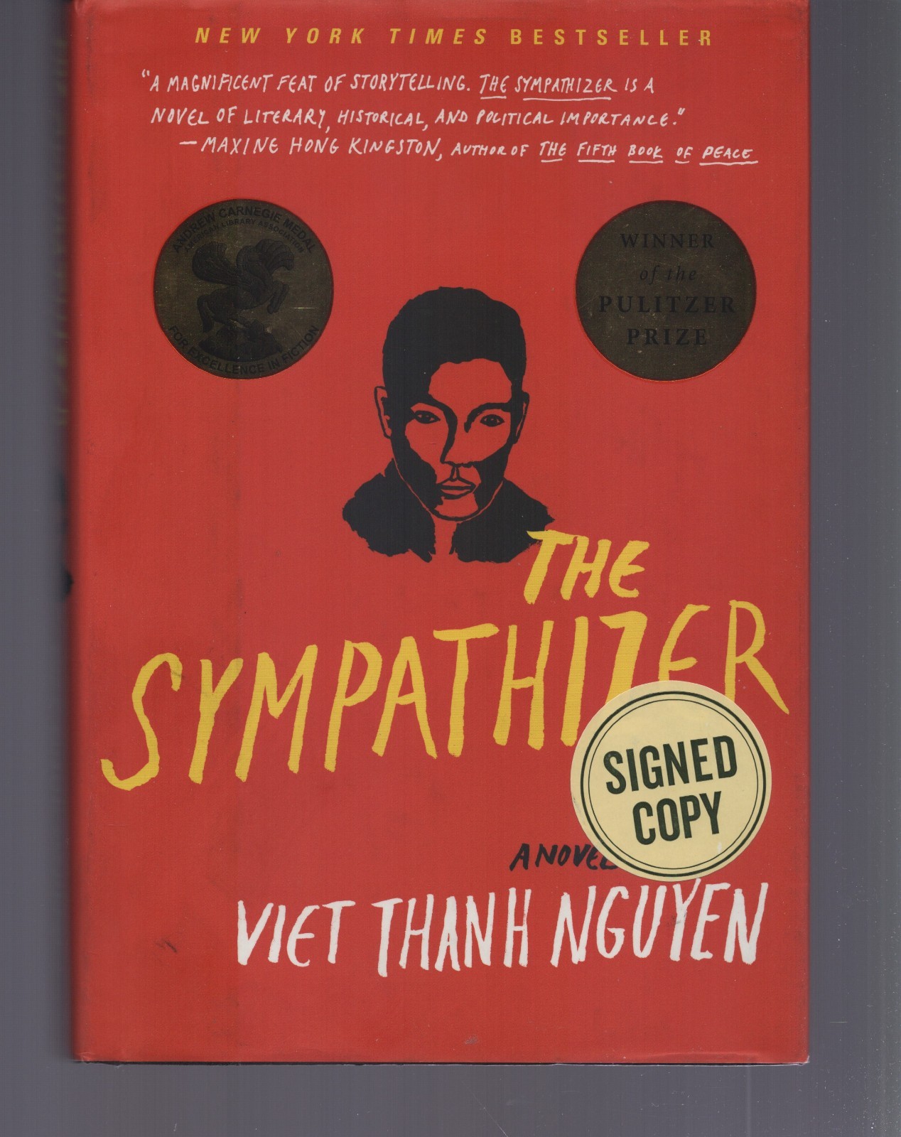 The Sympathizer / SIGNED / Viet Thanh Nguyen / NOT Personalized! Pulitzer HC