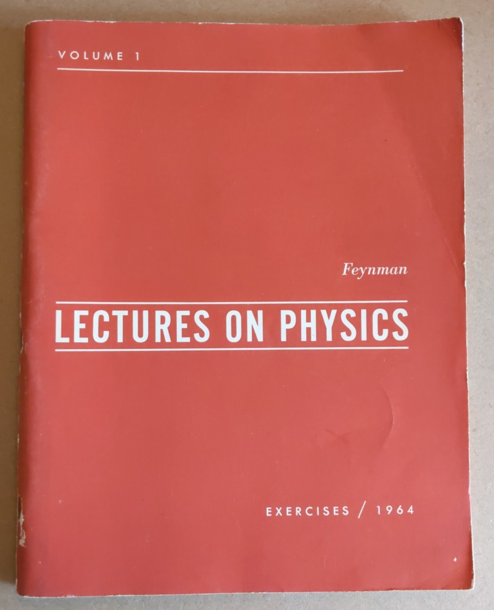 Complete Lectures on Physics RICHARD P. FEYNMAN First Edition 1st 1963,’ 64, ’65