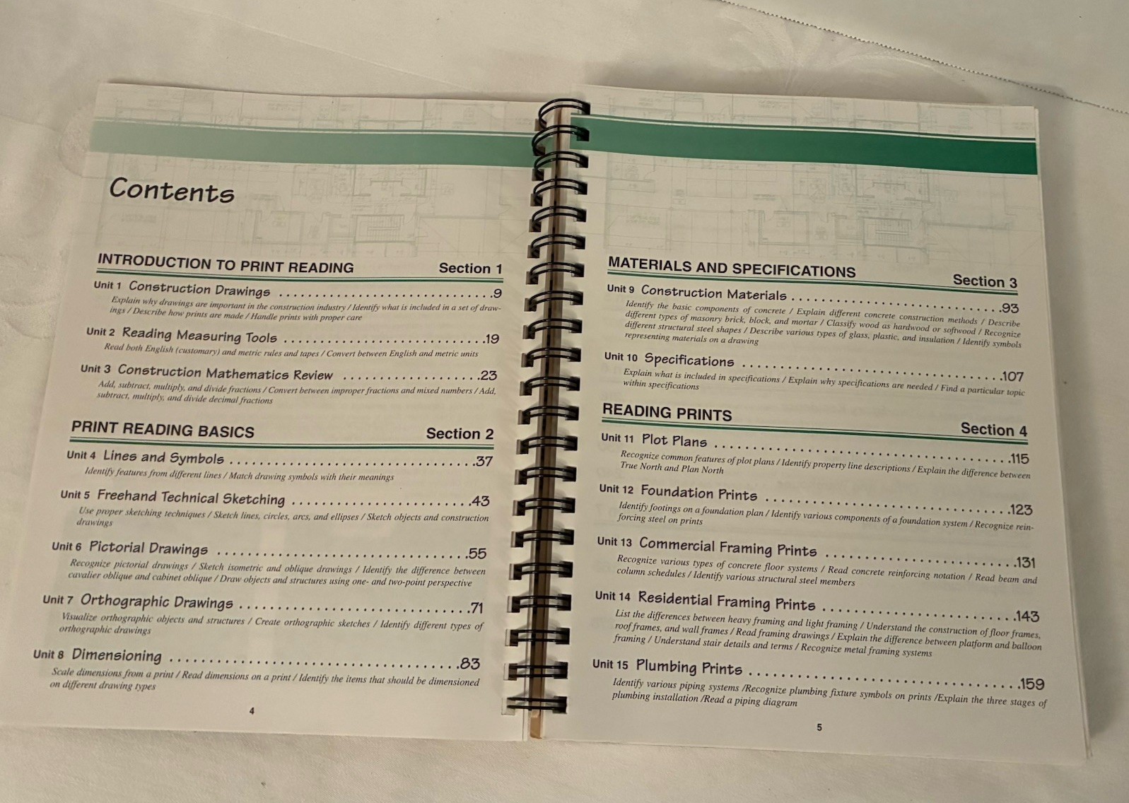 Walter C. Brown/Print Reading for Construction: Residential-Commercial 2pcs/A25