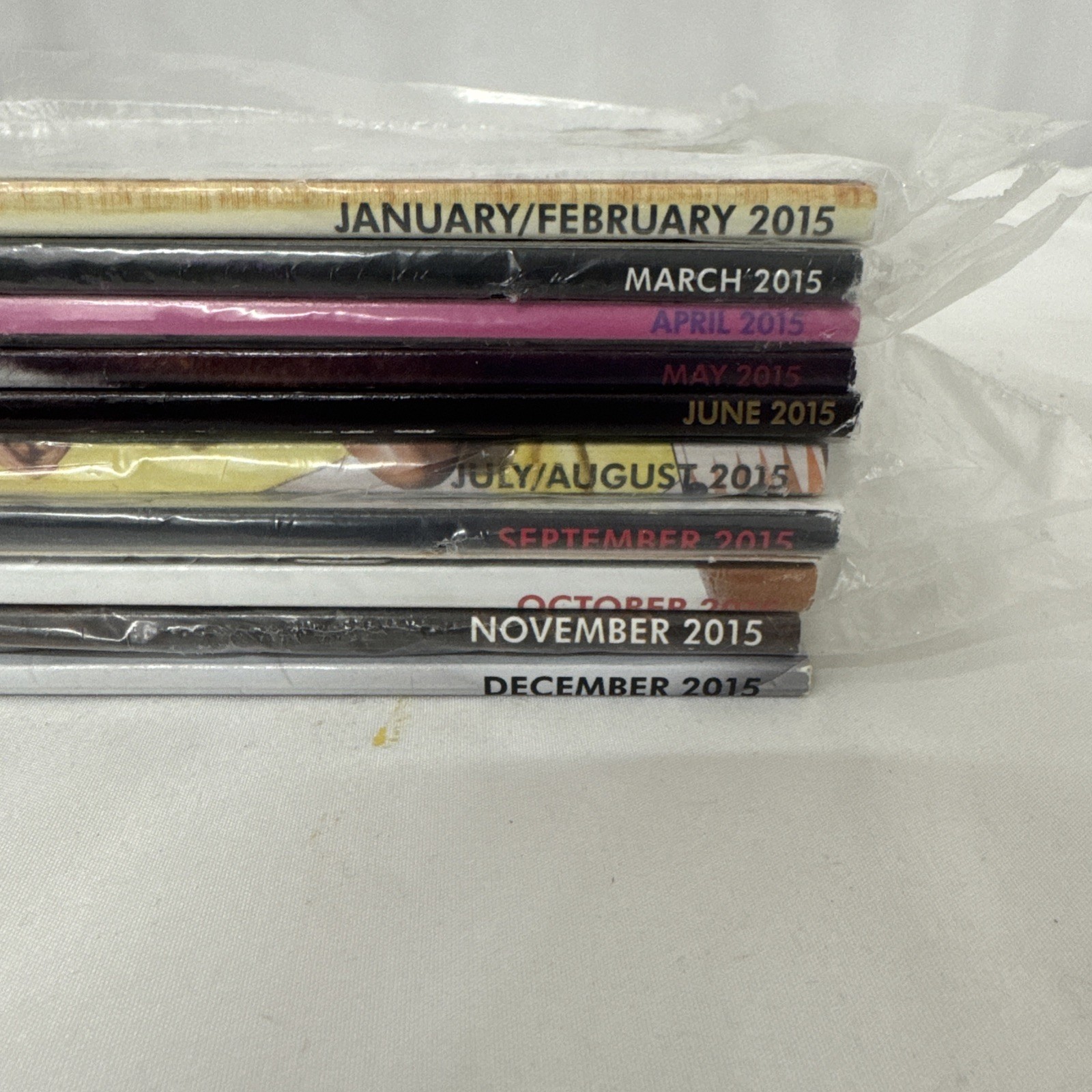 2015 PLAYBOY – COMPLETE LOT of 10 Issues ( 7 issues in sealed shippers !!)