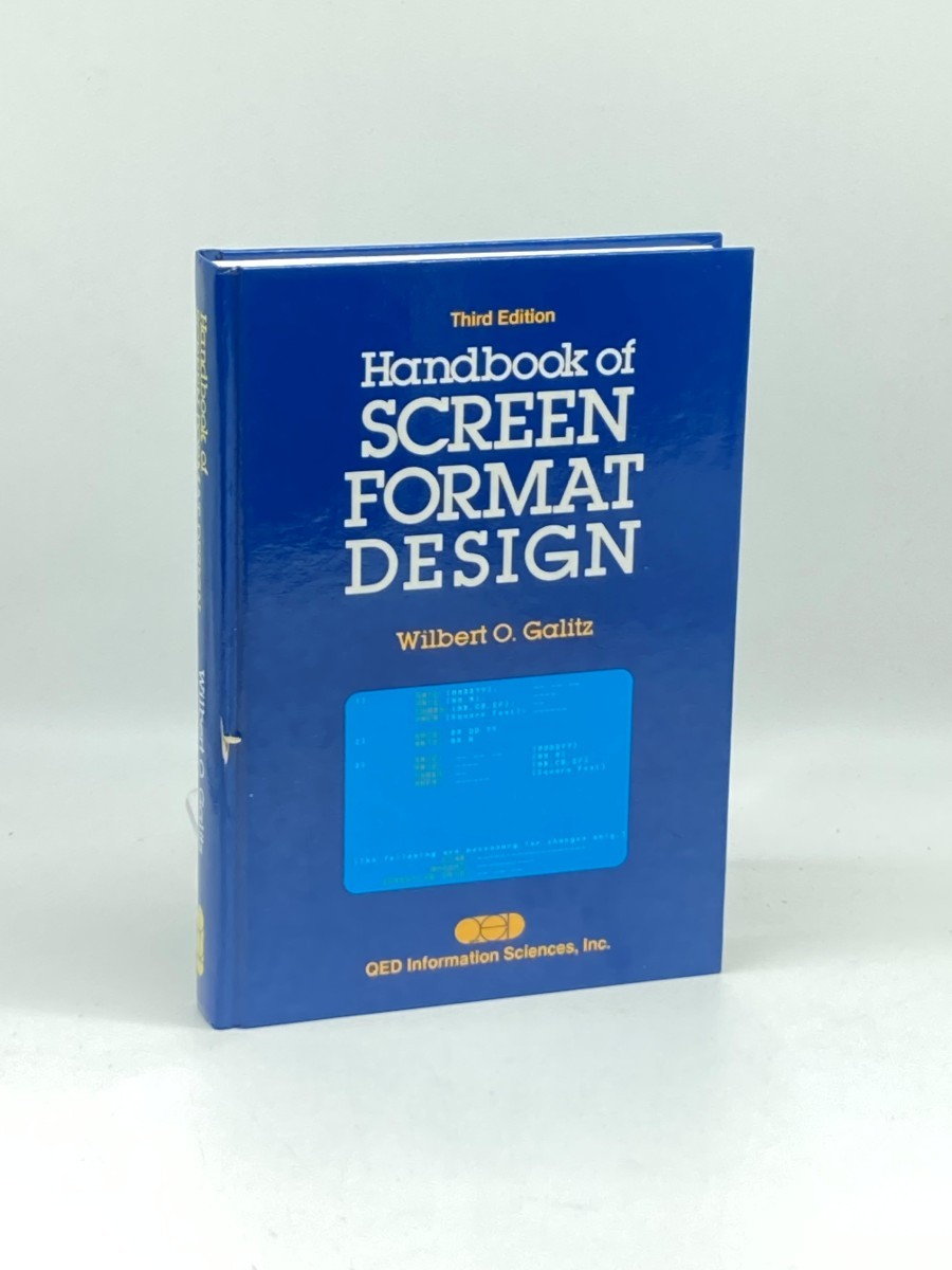 Handbook of Screen Format Design