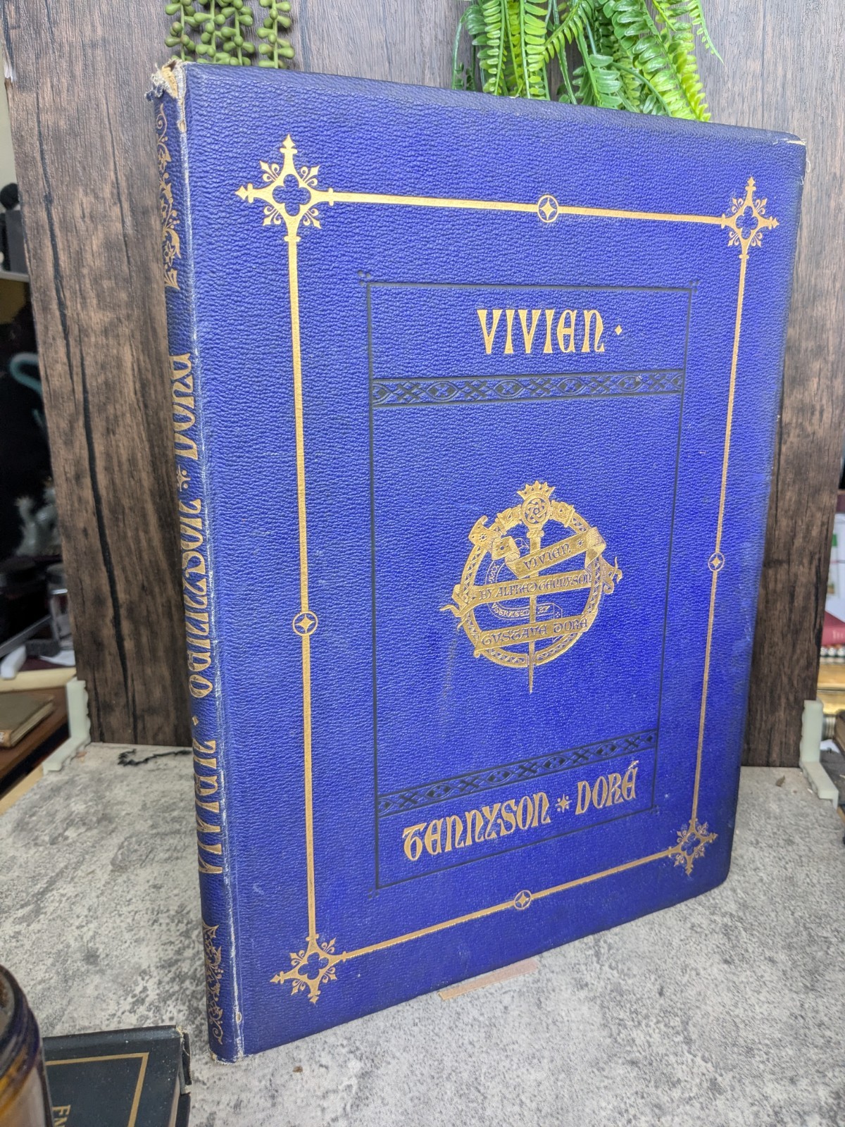 Vivien Tennyson 1867 Gustave Dore Illustrated Folio Edition King Arthur Tales