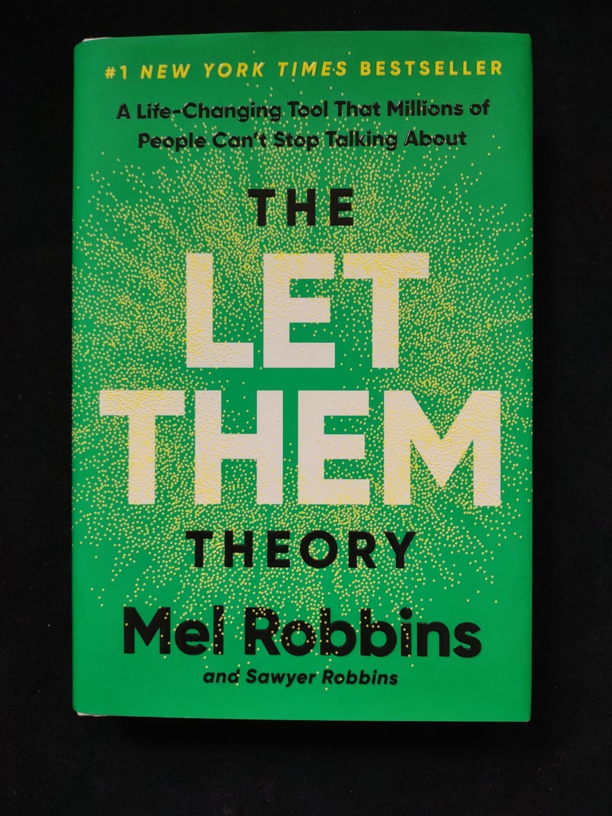 THE LET THEM THEORY Mel Robbins 1st Edition Hardcover Book Self Help Feel Great