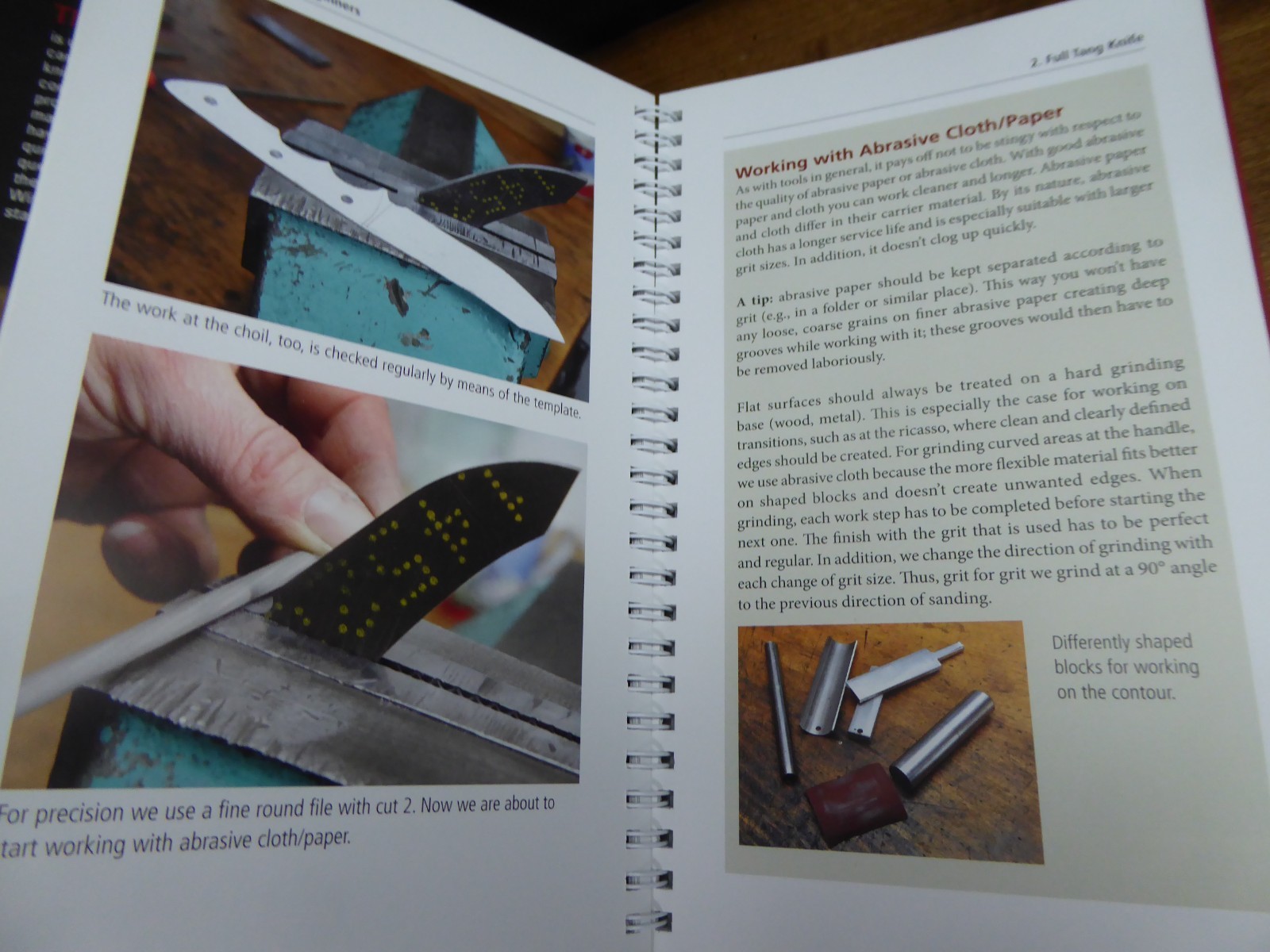 Knife Making For Beginners Book Step-by-Step Guide For Full or Half Tang 241pg