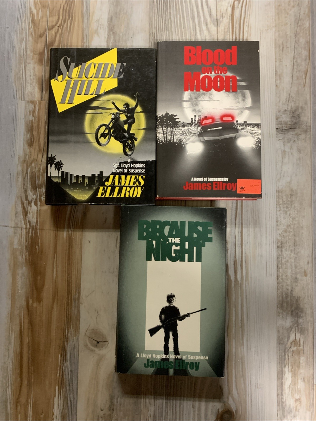 Lot Of 3 Books—James Ellroy (HCDJ)