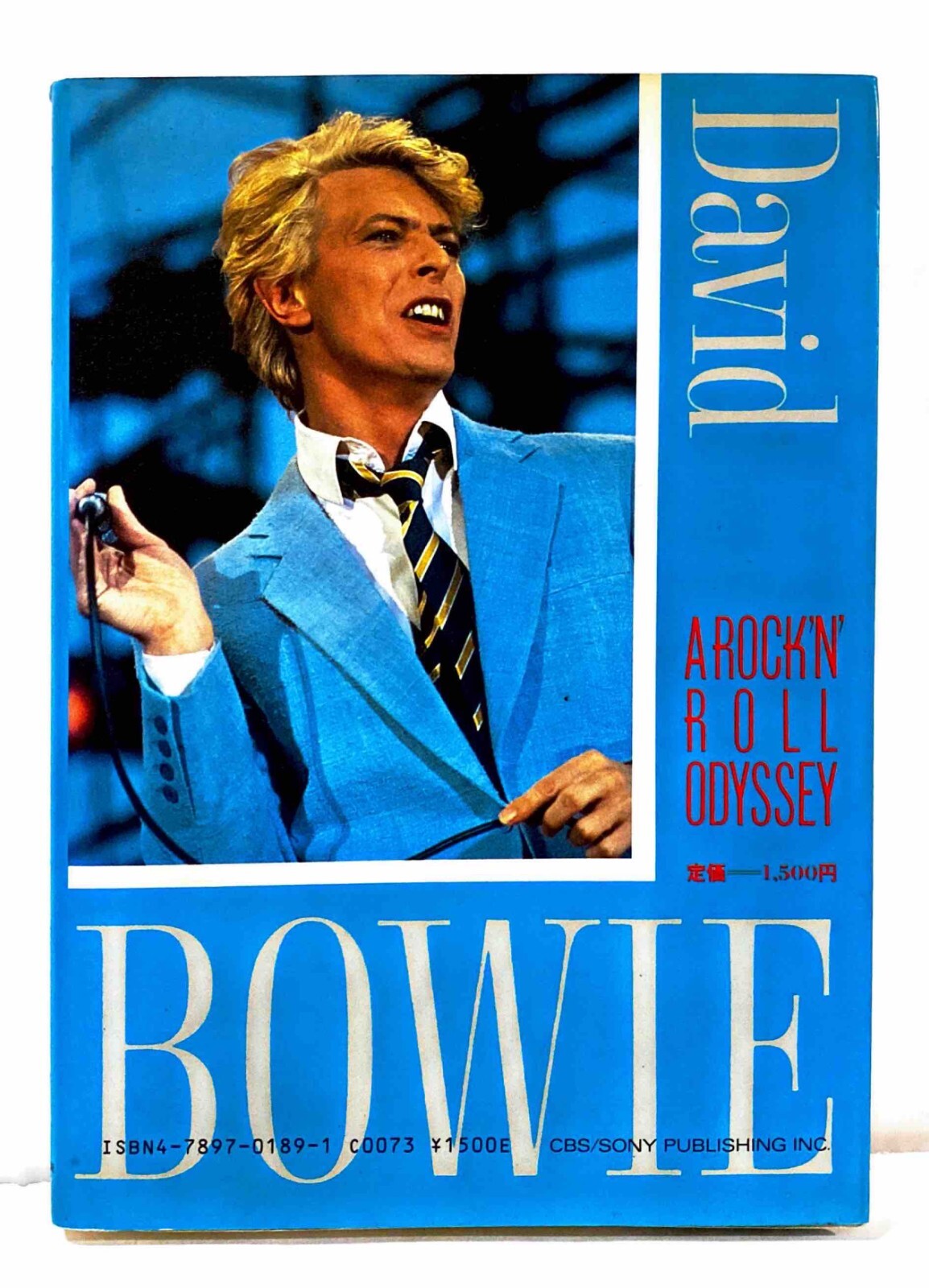 David Bowie – A Rock’n roll Oddissey – RARE Japan BOOK 270 pages – IN JAPANESE!