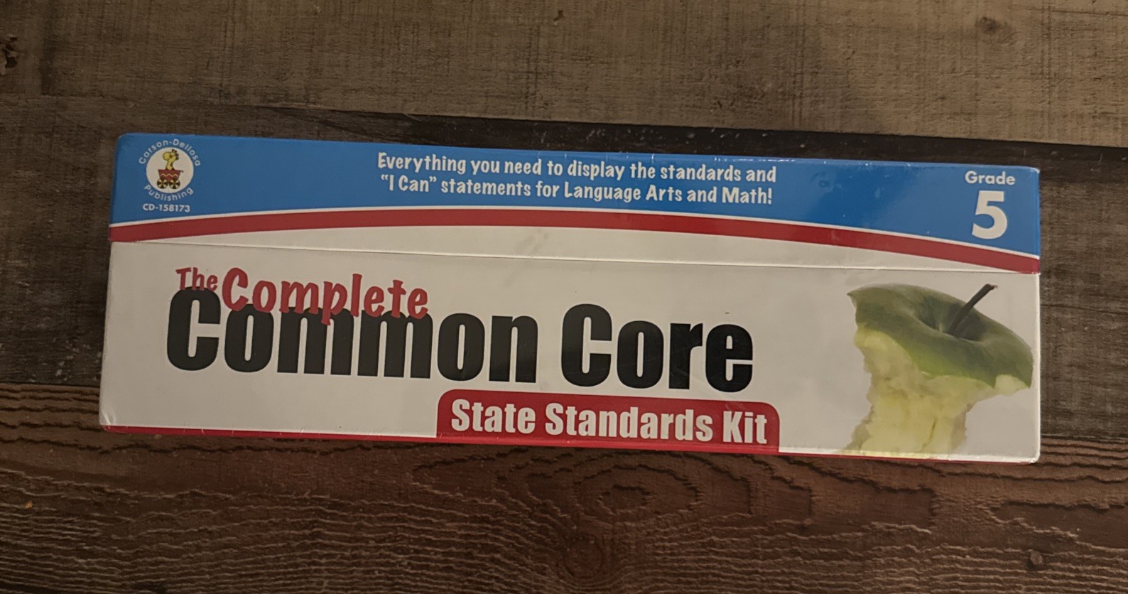 Common Core State Standard Pocket Chart Cards – Language Arts & Math Grade 5