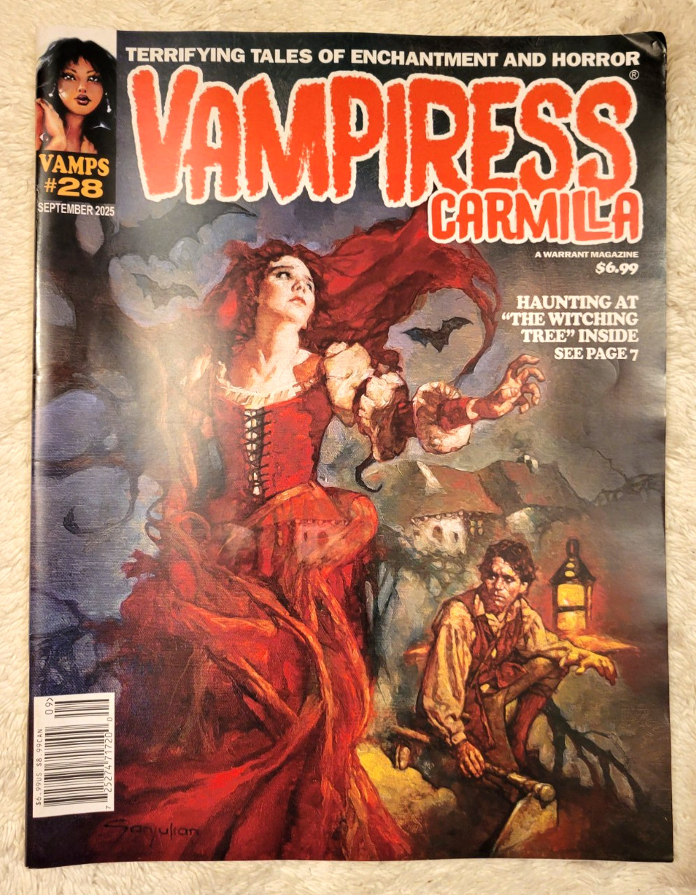 VAMPIRESS CARMILLA MAGAZINE #28 – SANJULIAN COVER – SEPTEMBER/2025