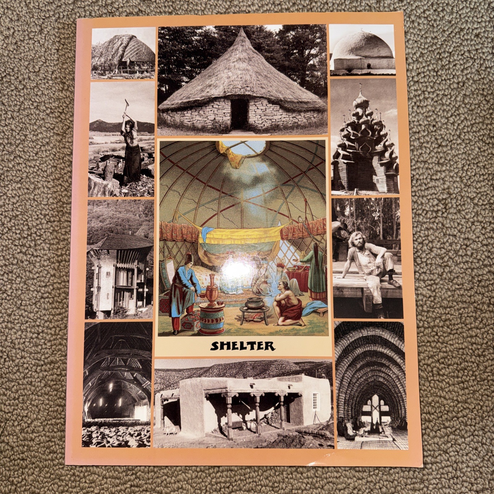 Shelter Book by Lloyd Kahn, Bob Easton 1973, Unconventional Homes, Huts, Domes