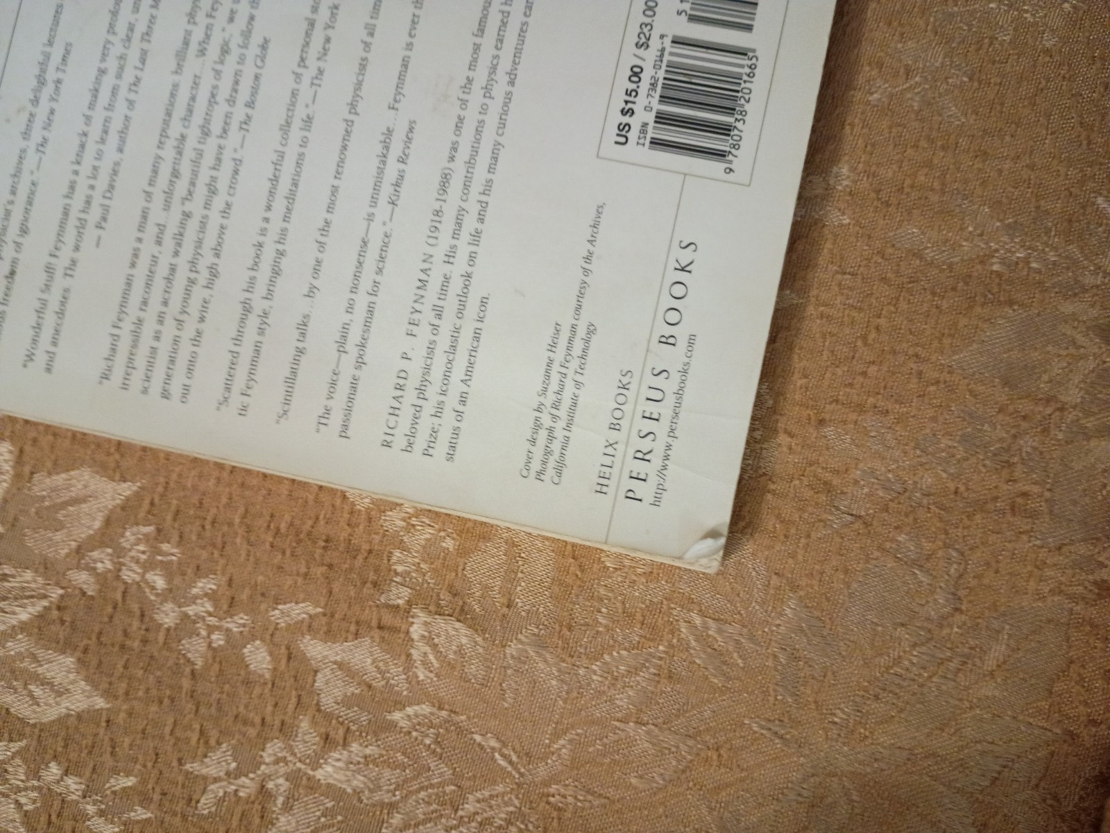 The Meaning of It All by Richard P. Feynman (1998, PB) Citizen Scientist Essays