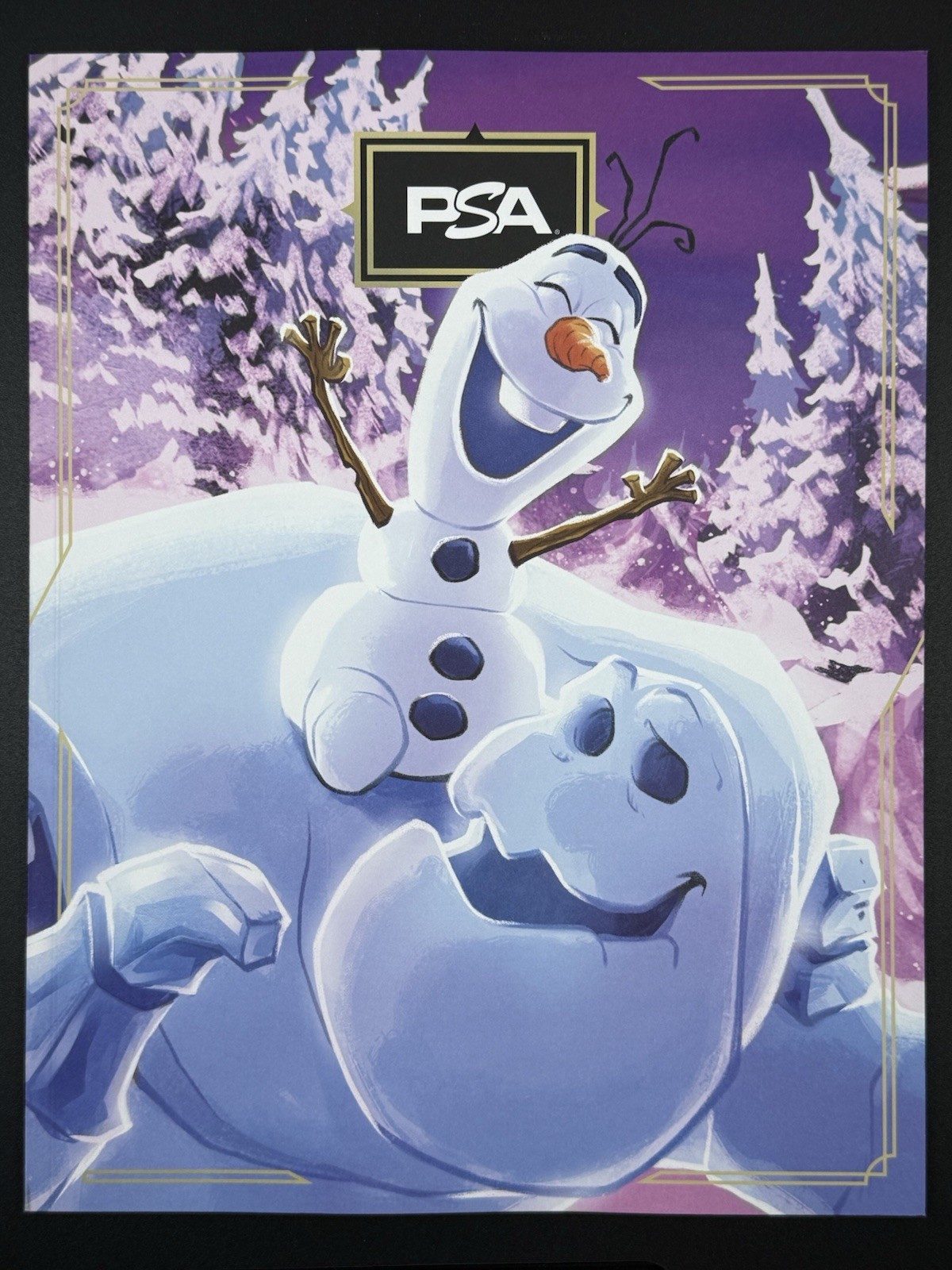 PSA Magazine Volume No. 9 Olaf Frozen December 2024 Issue Base Cover