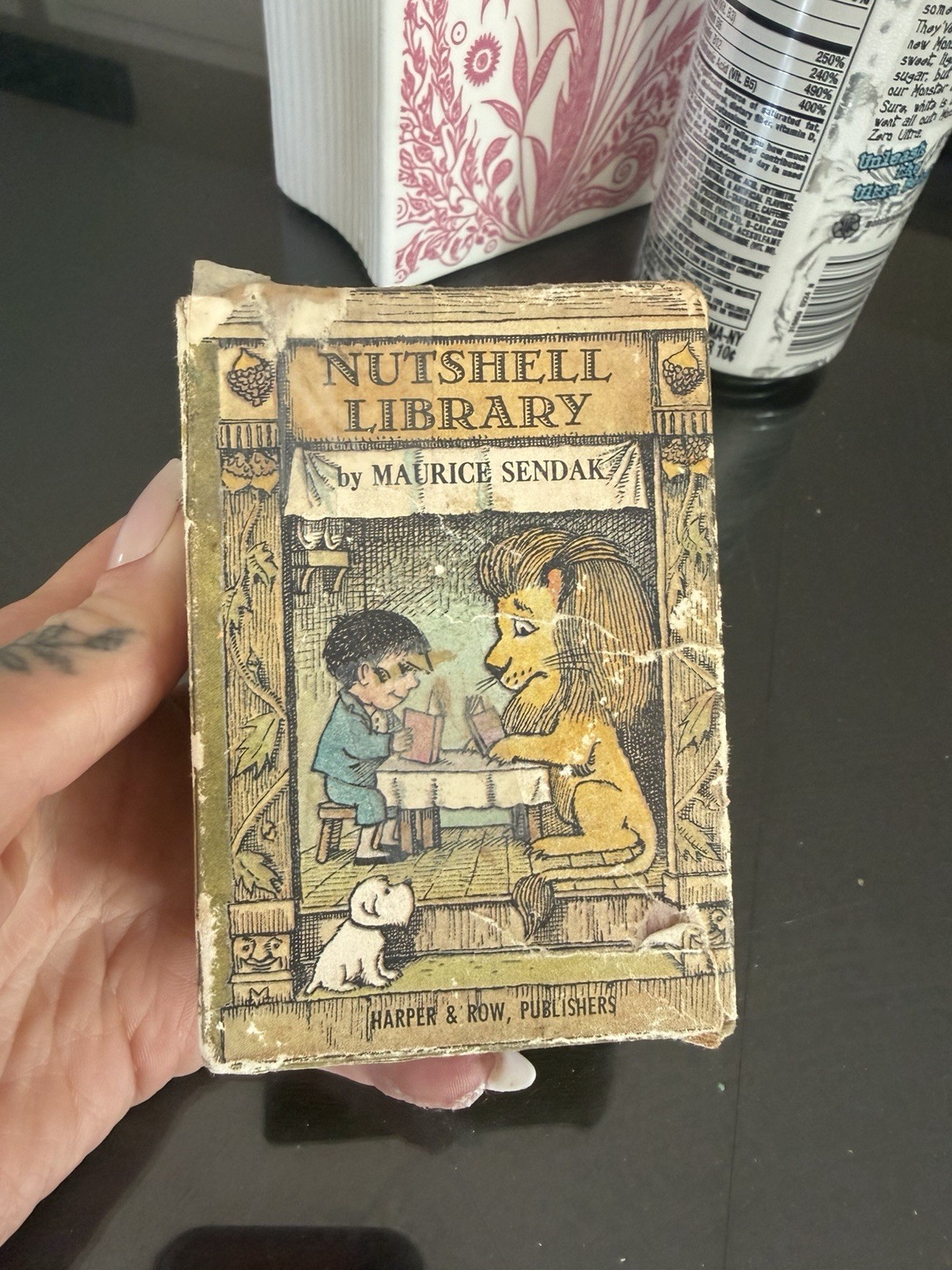 Maurice Sendak Nutshell Library Hilary Knight Harper & Row 1962 Mixed Lot