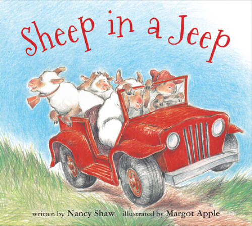 Sheep in a Jeep (board book) – Board book By Shaw, Nancy E. – GOOD