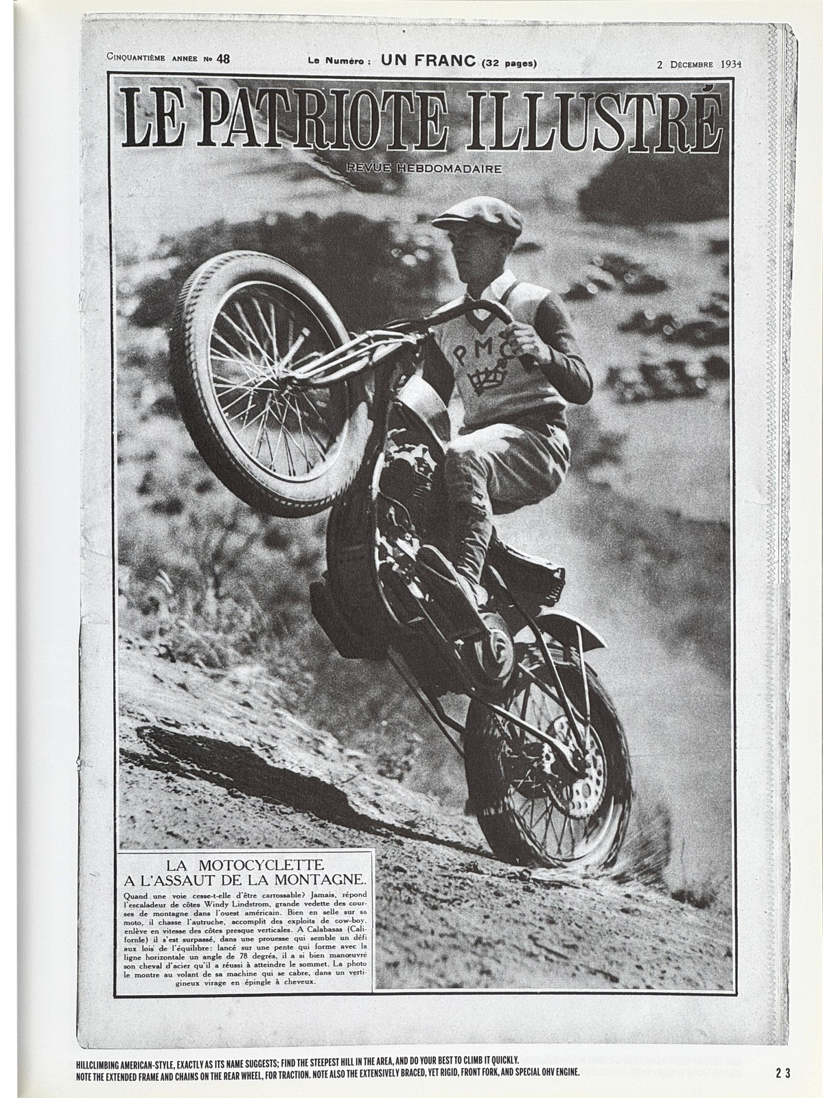 N/A PAUL D’ORLEANS. The Chopper. The Real Story HC VG