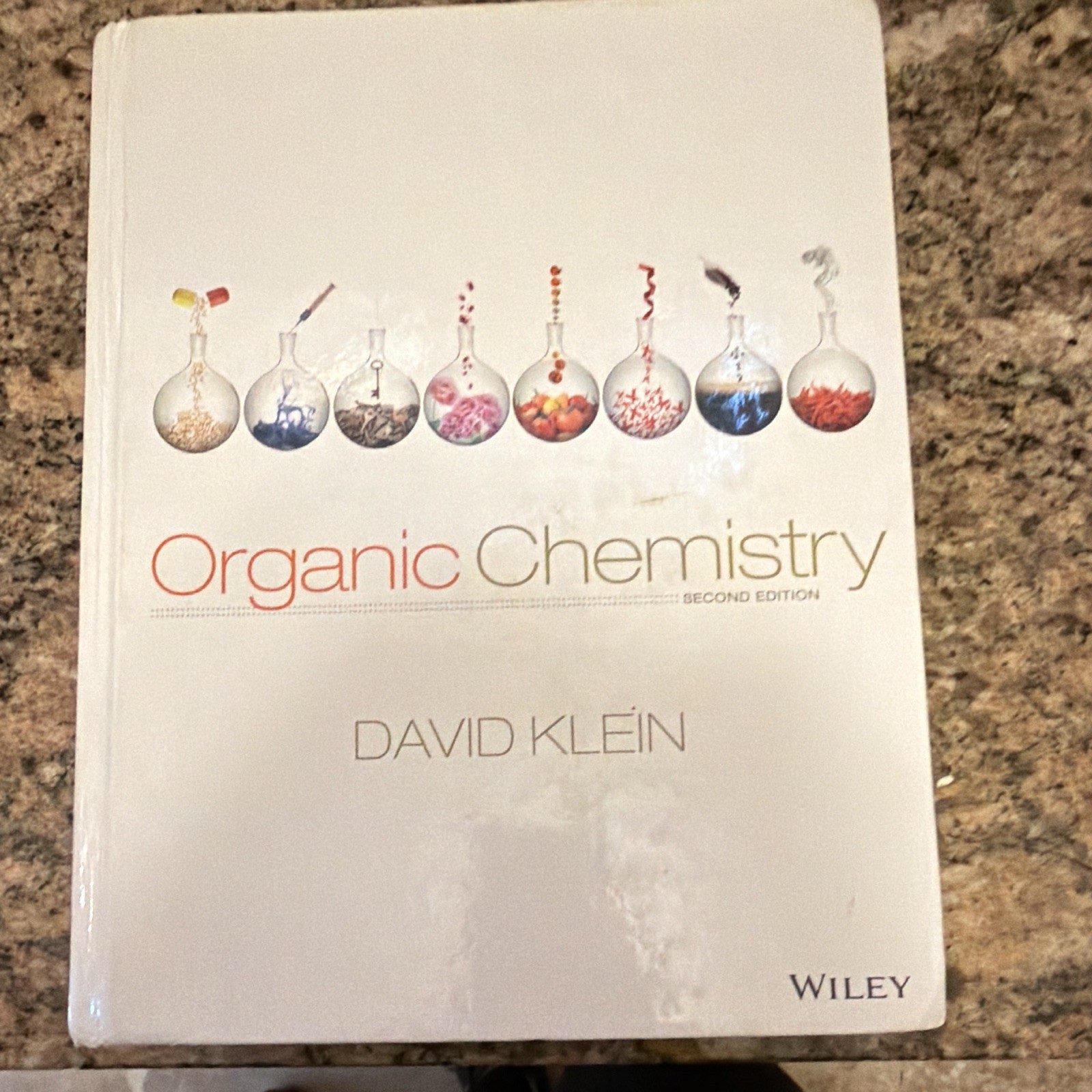 Wiley Organic Chemistry 2nd Ed Hardcover 2012 David Klein 1056 Pages