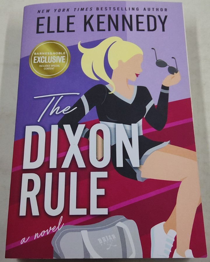 The Dixon Rule by Elle Kennedy 1st Print Barnes & Noble Exclusive PB 2024