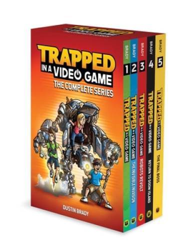 Trapped in a Video Game: The Complete Series – Paperback By Brady, Dustin – GOOD