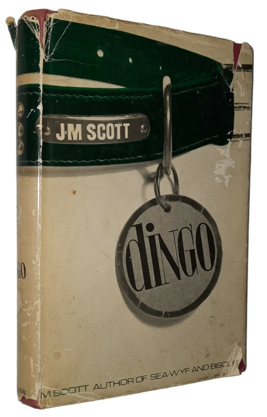 Dingo by J.M. Scott Mongrel Alsatian Collie Eastern Mysticism Reincarnation 1st