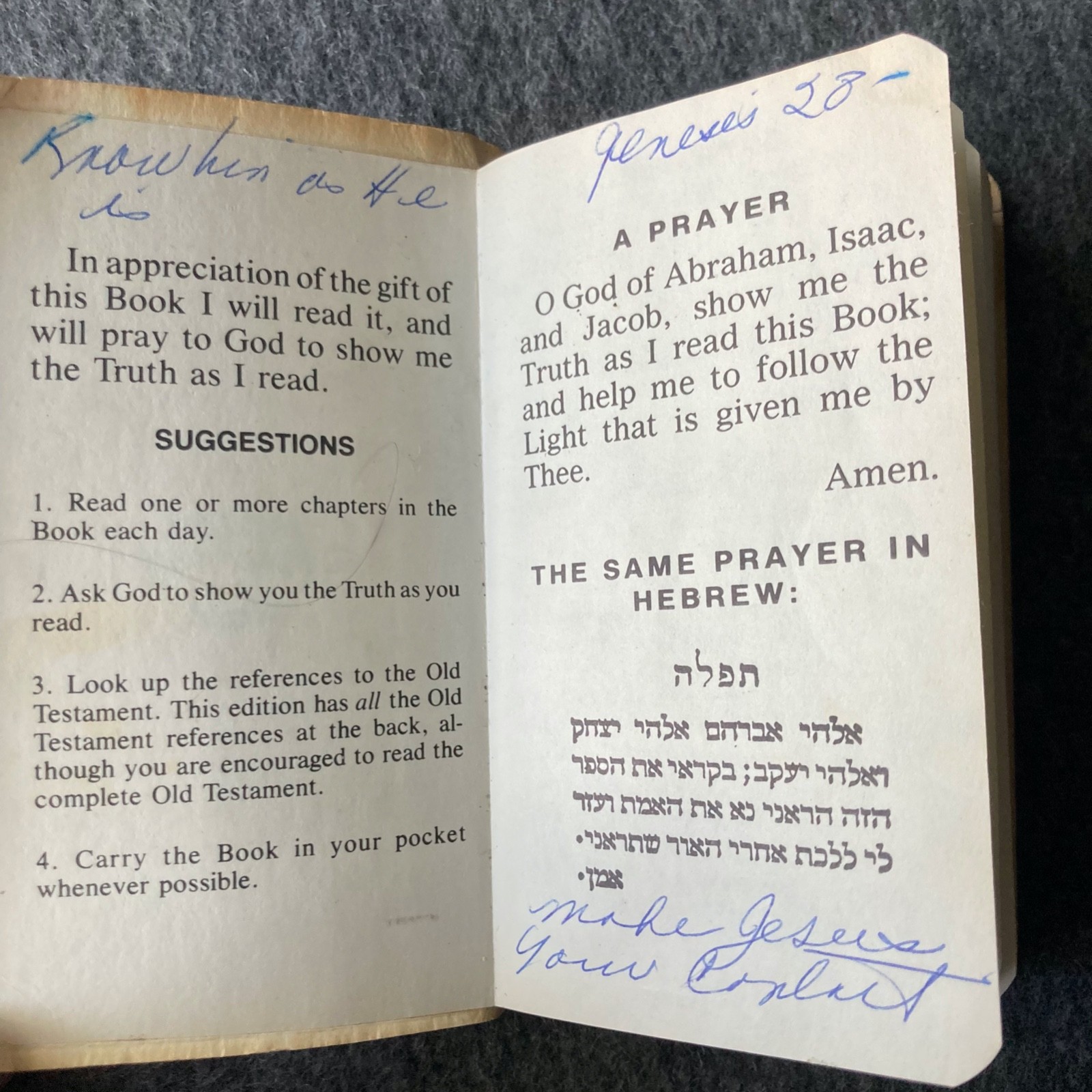 New American Standard New Testament Old Prophecy Edition 5″ Size Pocket 1975
