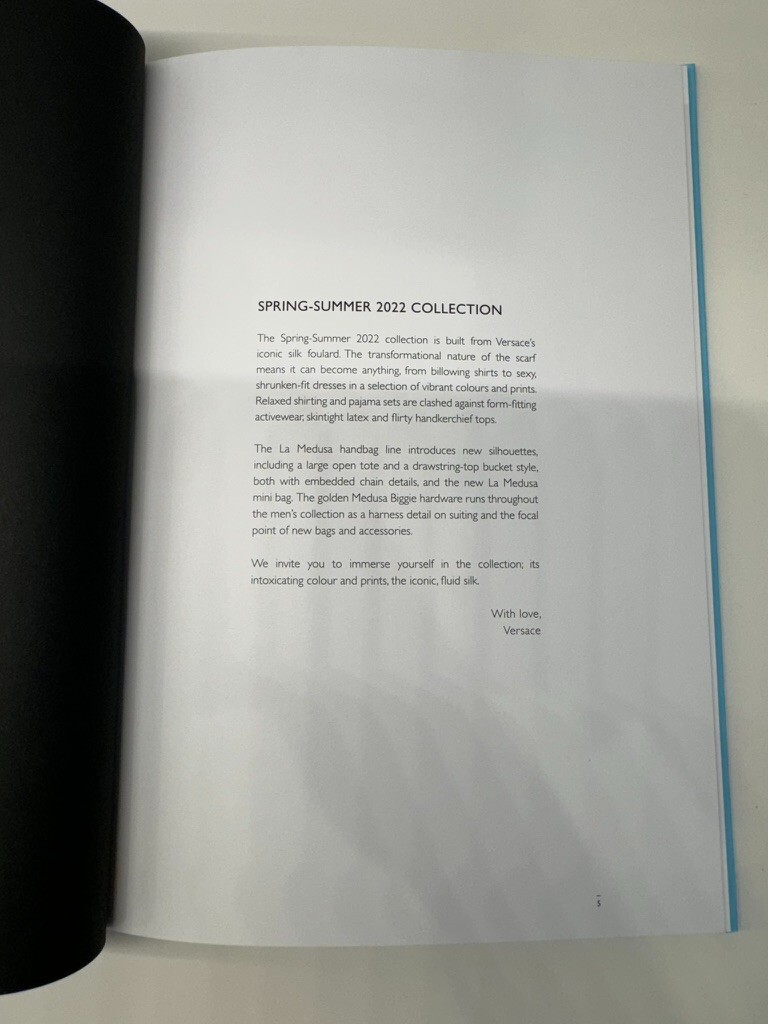 Versace SPRING-SUMMER 2022 COLLECTION Catalog Look Book Womens Men Runway Coffee