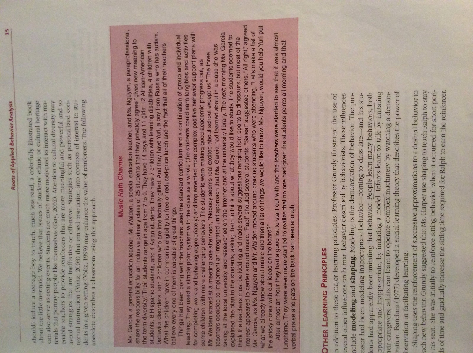 Applied Behavior Analysis for Teachers