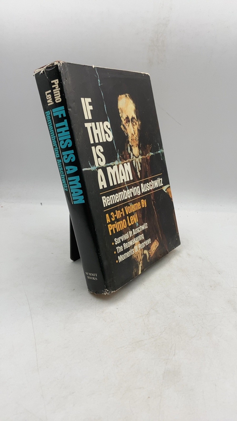 If This Is A Man: Remembering Auschwitz Primo Levi Hardcover 1986