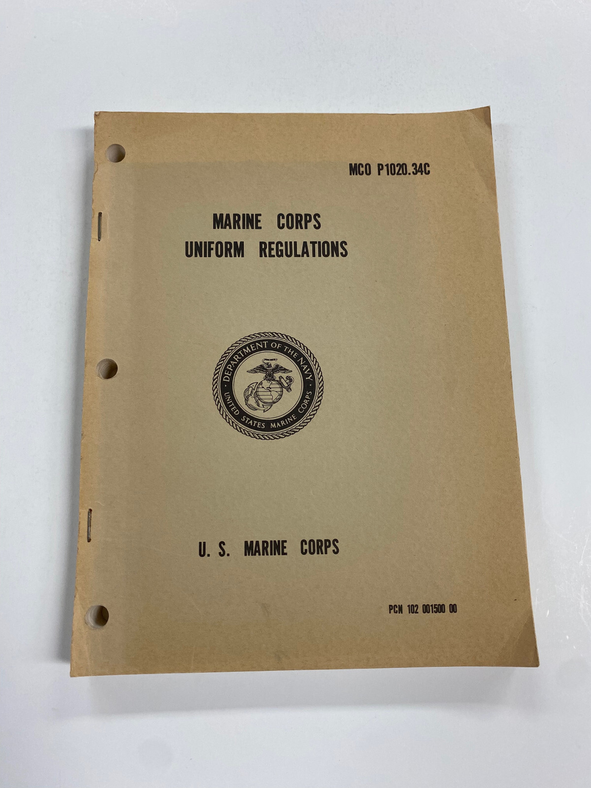 KAA) United States US Marine Corps USMC Uniform Guide 1976 PB Cold War Era