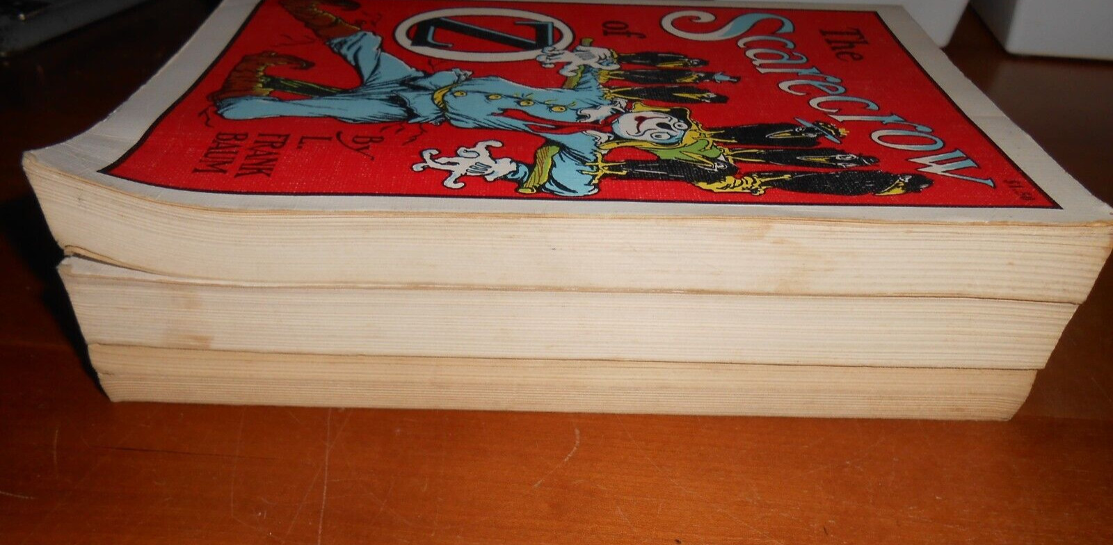 3 L. Frank Baum Oz (Road to~Patchwork Girl~Scarecrow) Rand McNally – TPB GC