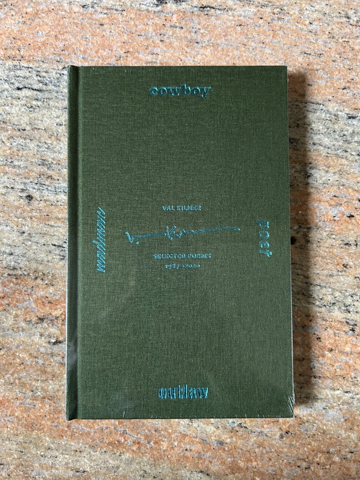 Cowboy Poet Outlaw Madman Val Kilmer Selected Poems 1987-2020 A24 Hardcover NEW