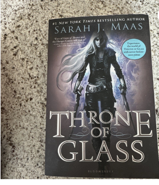 Authentic Throne of Glass OOP COVER 2013 Rare Paperback Sarah J. Maas