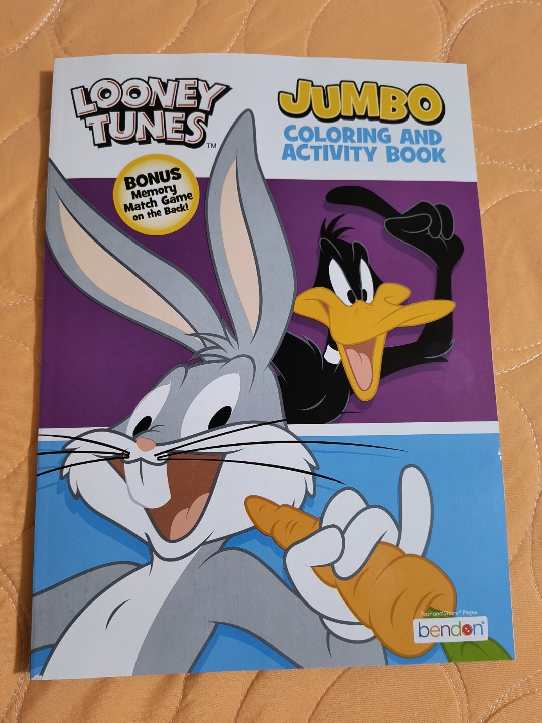 Looney Tunes Jumbo Coloring & Activity Book with Tear & Share Pages ?? ship!
