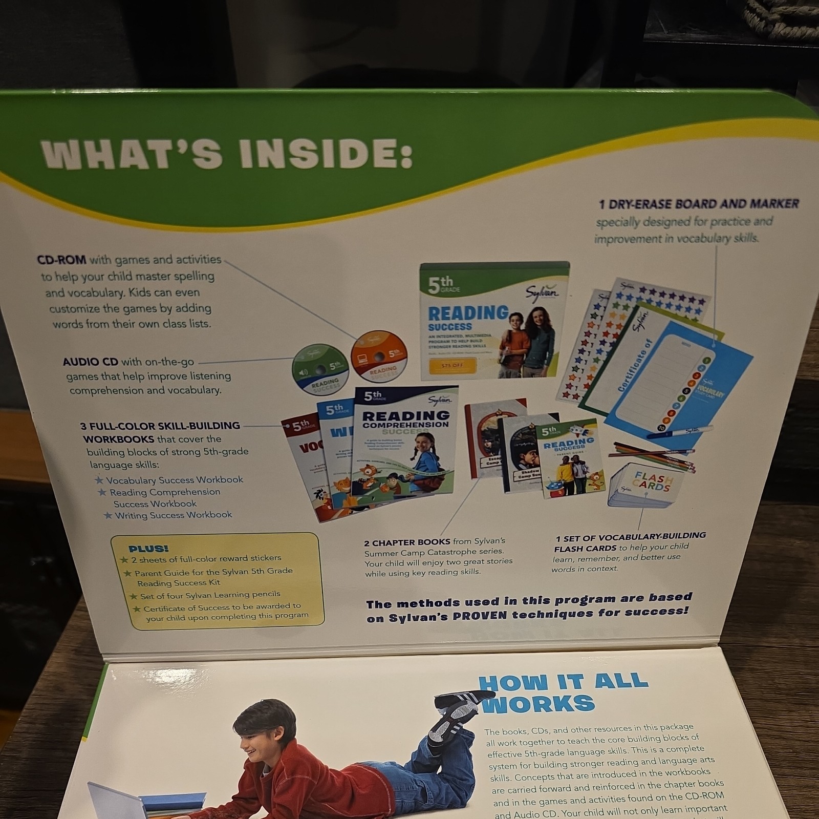5th Grade Reading Success: Complete Learning Kit by Sylvan Learning New Books