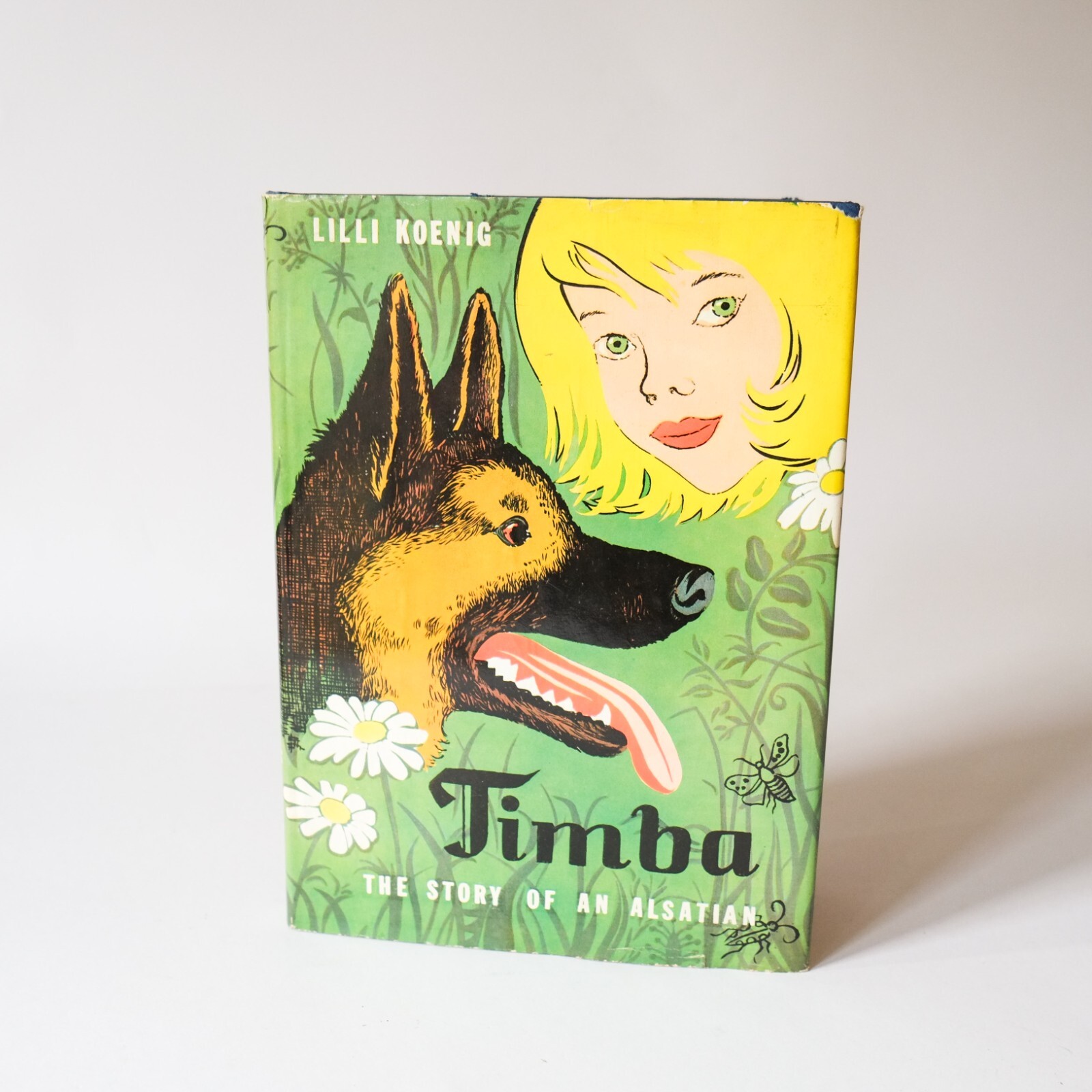 TIMBA The Story of an Alsatian Book by Lilli Koenig – 1st English Edition 1961