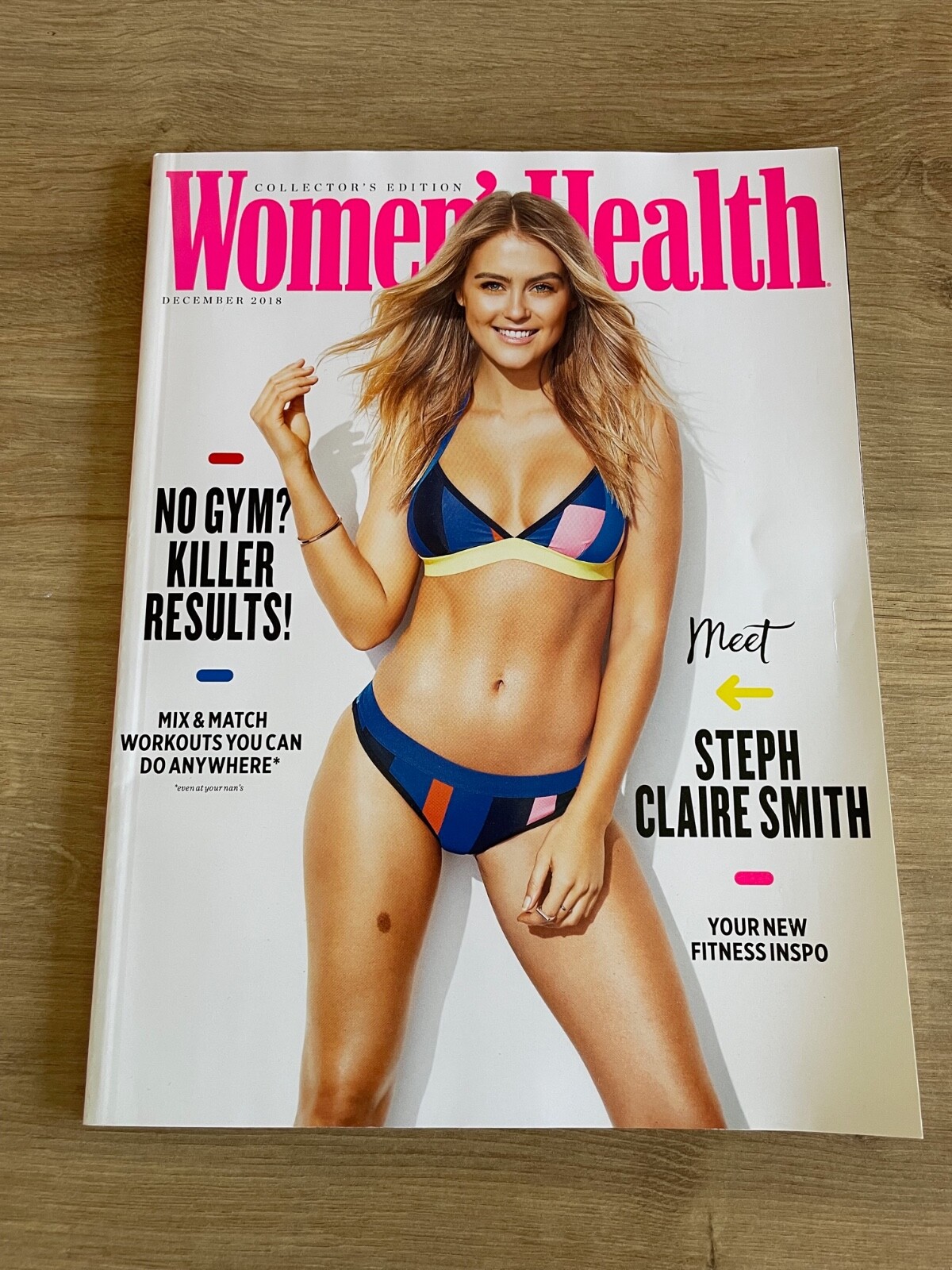 Women’s Health Magazine Collector’s Edition Dec-18 – Steph Claire Smith CHARITY