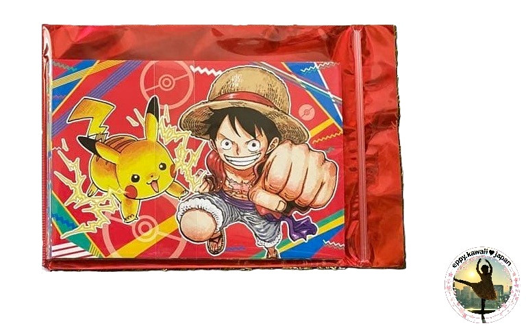 ULTRA RARE Pokémon x Weekly Shonen Jump Postcard Set Lottery Prize Luffy 2026