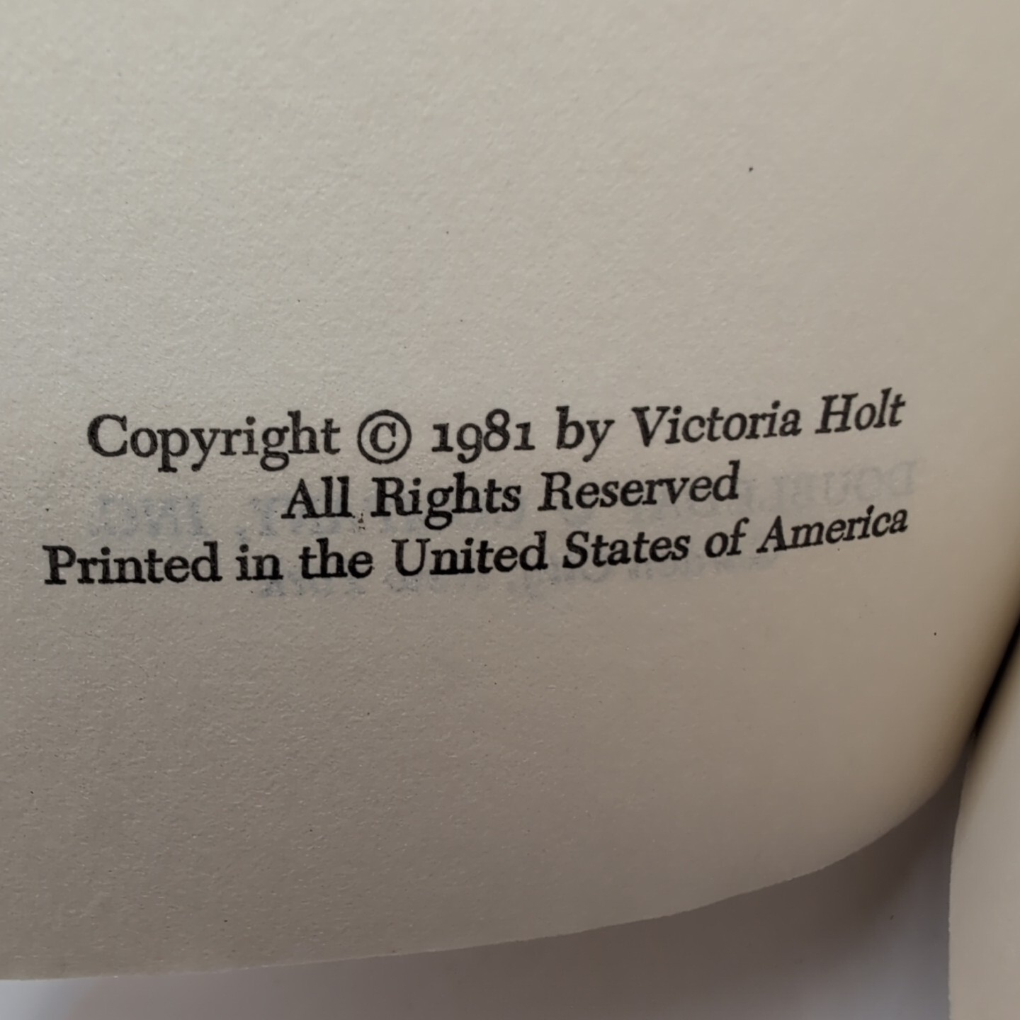 The Judas Kiss by Holt, Victoria Hardcover Dust Jacket 1981 BCE