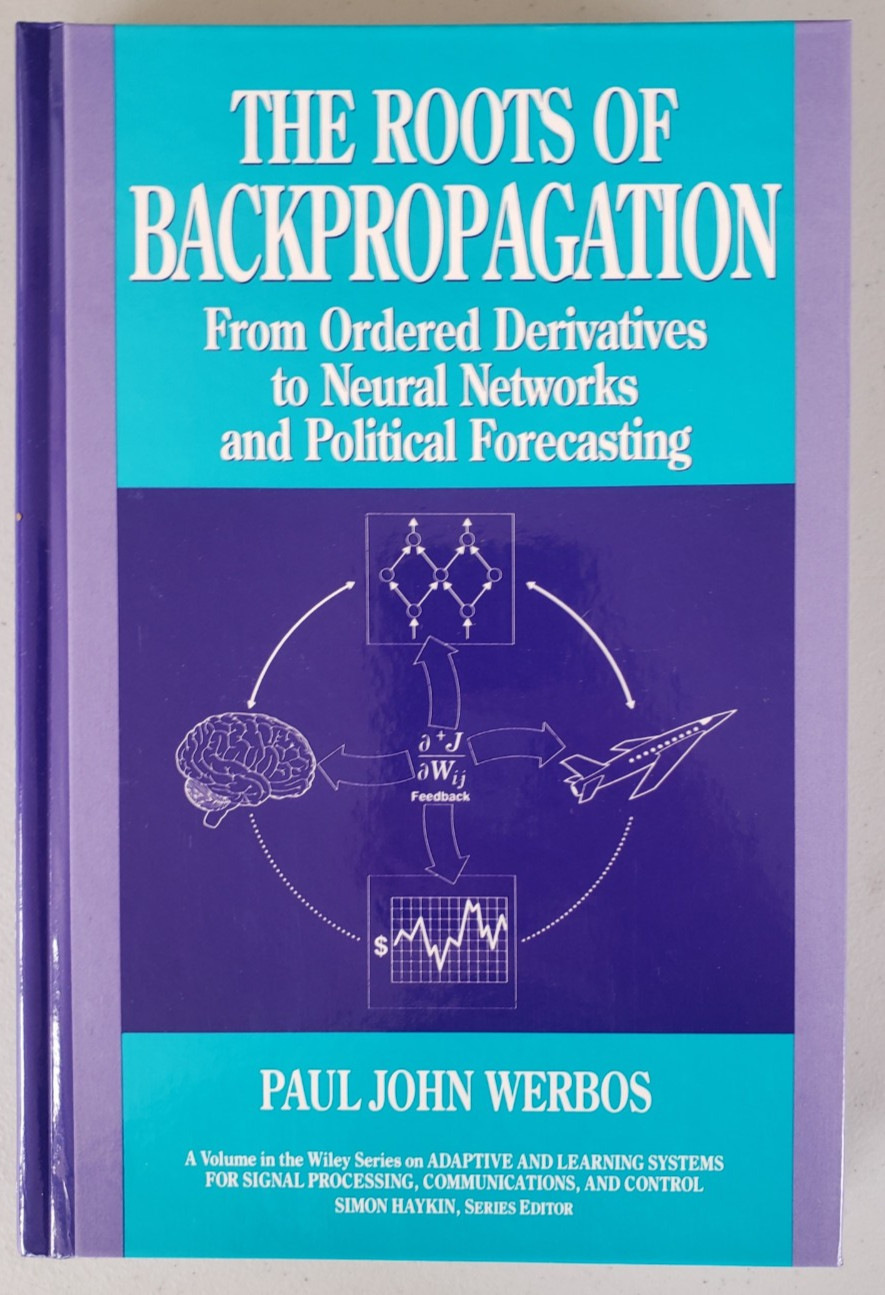 Werbos Roots of Backpropagation Neural Networks Wiley 1994 1st Ed HC NEW Nos