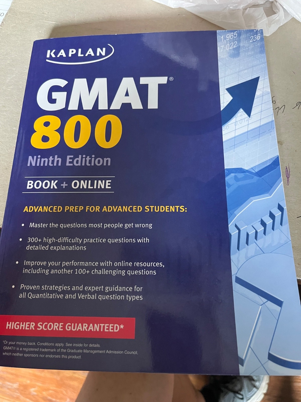Kaplan Test Prep Ser.: Kaplan GMAT 800 : Advanced Prep for Advanced Students(New