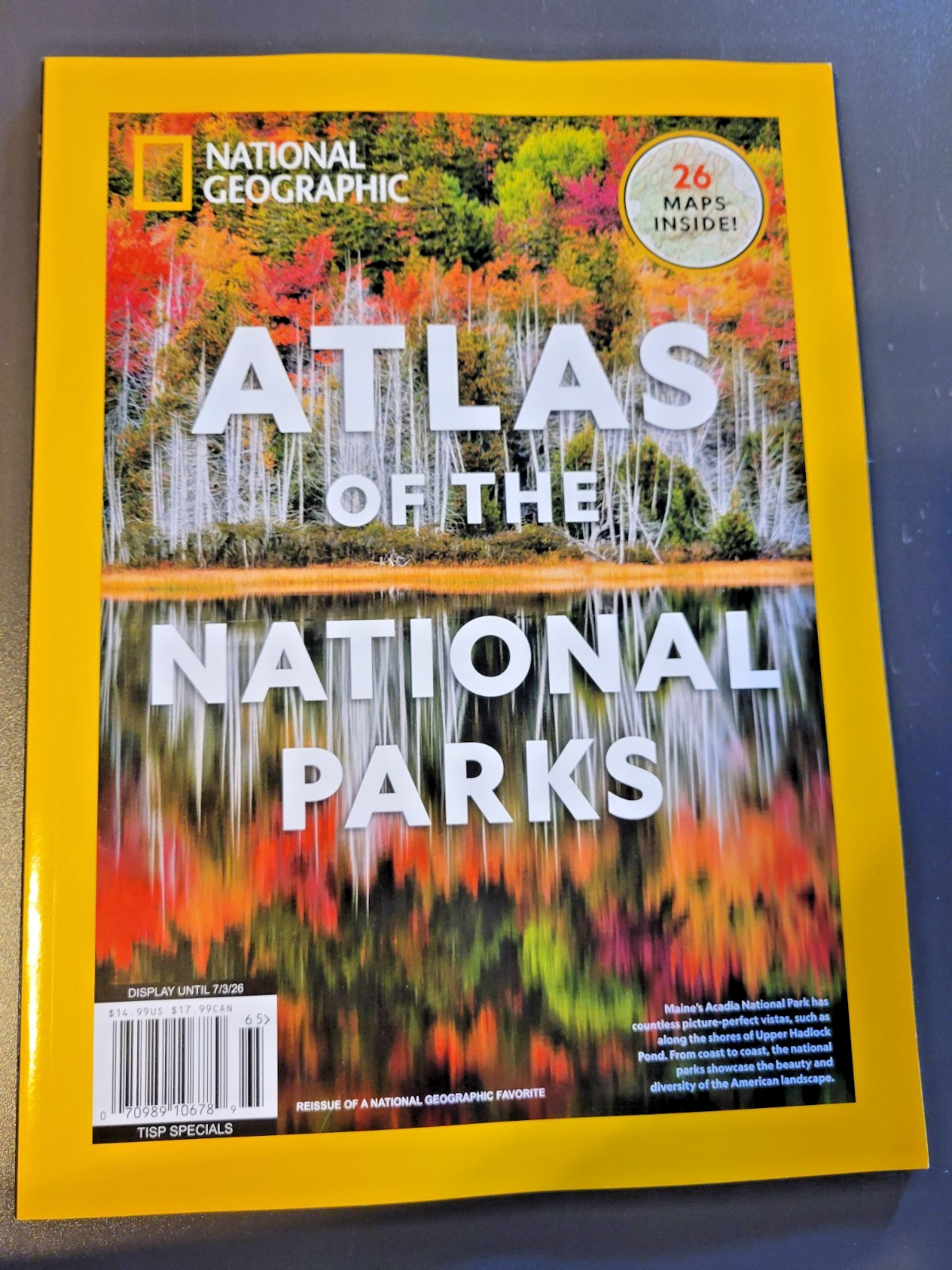 Atlas Of The National Parks By National Geographic – 26 Maps Inside