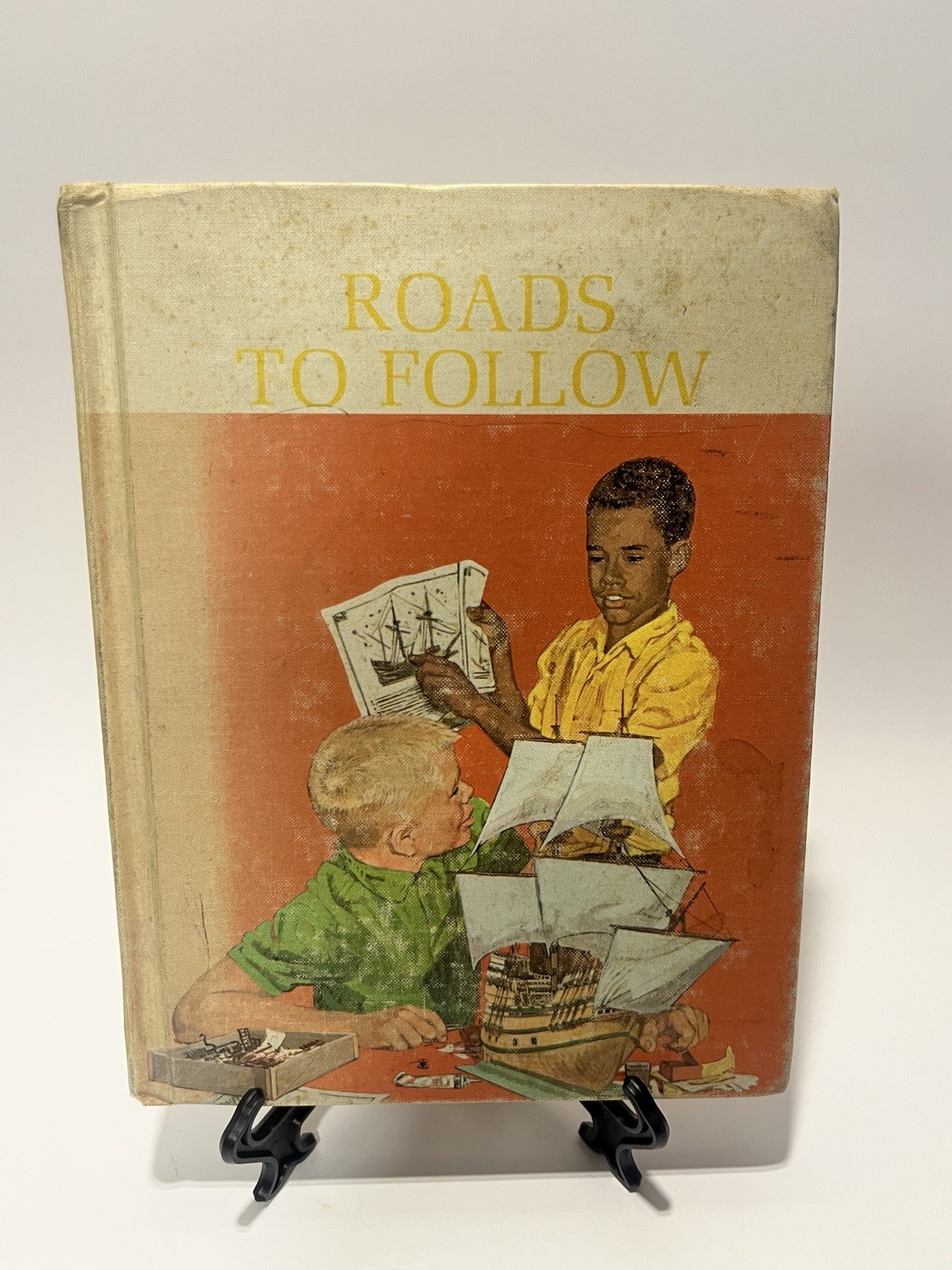 Dick Jane Roads to Follow Ethnic VG-Excellent 1965 Book 3.1 The New Basic Reader