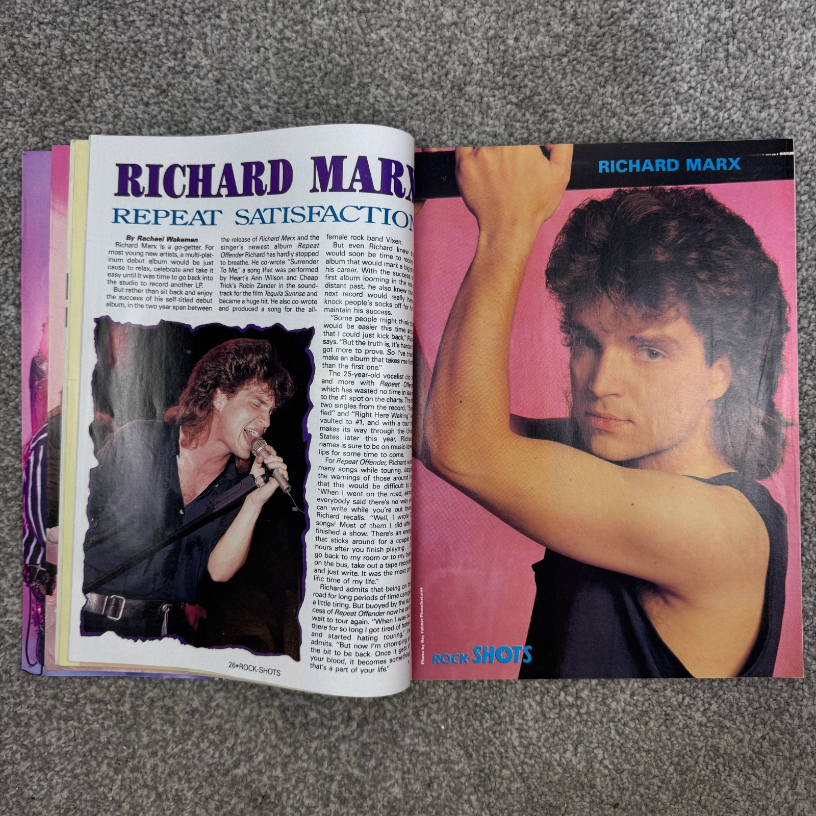 Creem Rock-Shots Magazines January 1990 NKOTB Milli Vanilli Warrant & Skid Row