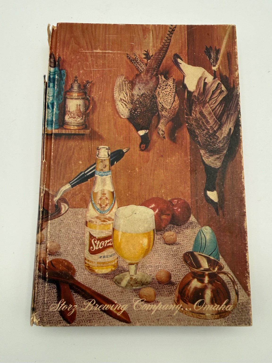 Vintage 1957 New Storz Cookbook Revised Edition Beer Brewery Omaha NE HC Recipes