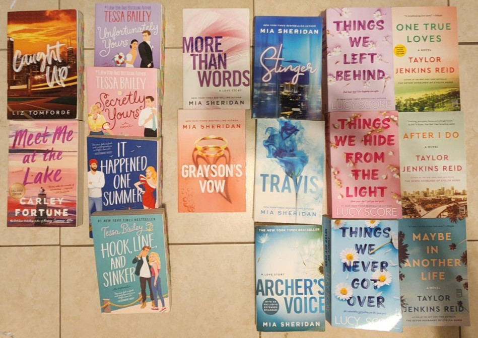 Lot 17 Romance Books Tomforde Fortune Sheridan Bailey Score Reid Love Sex Novels
